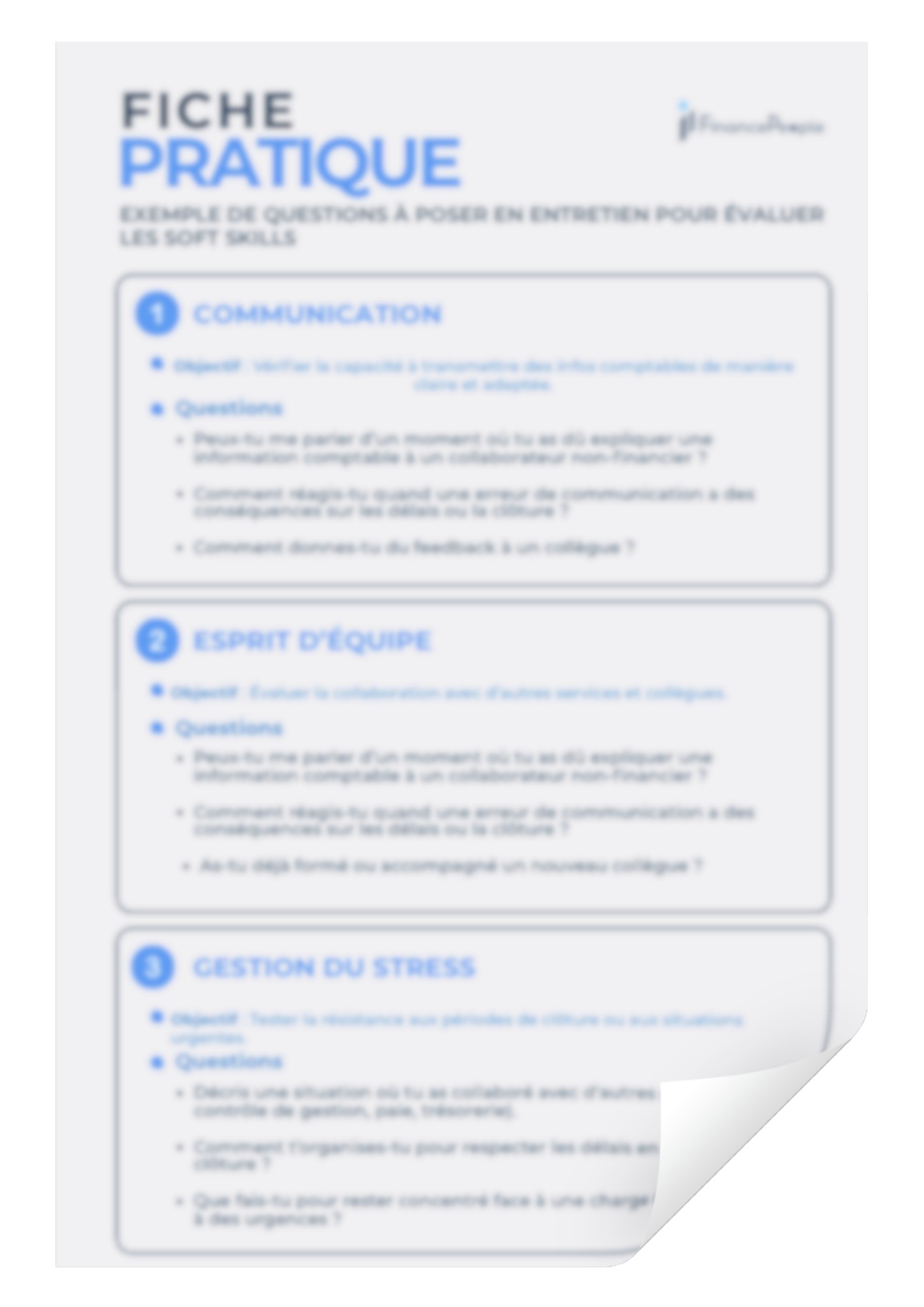 Questions a poser en entretien